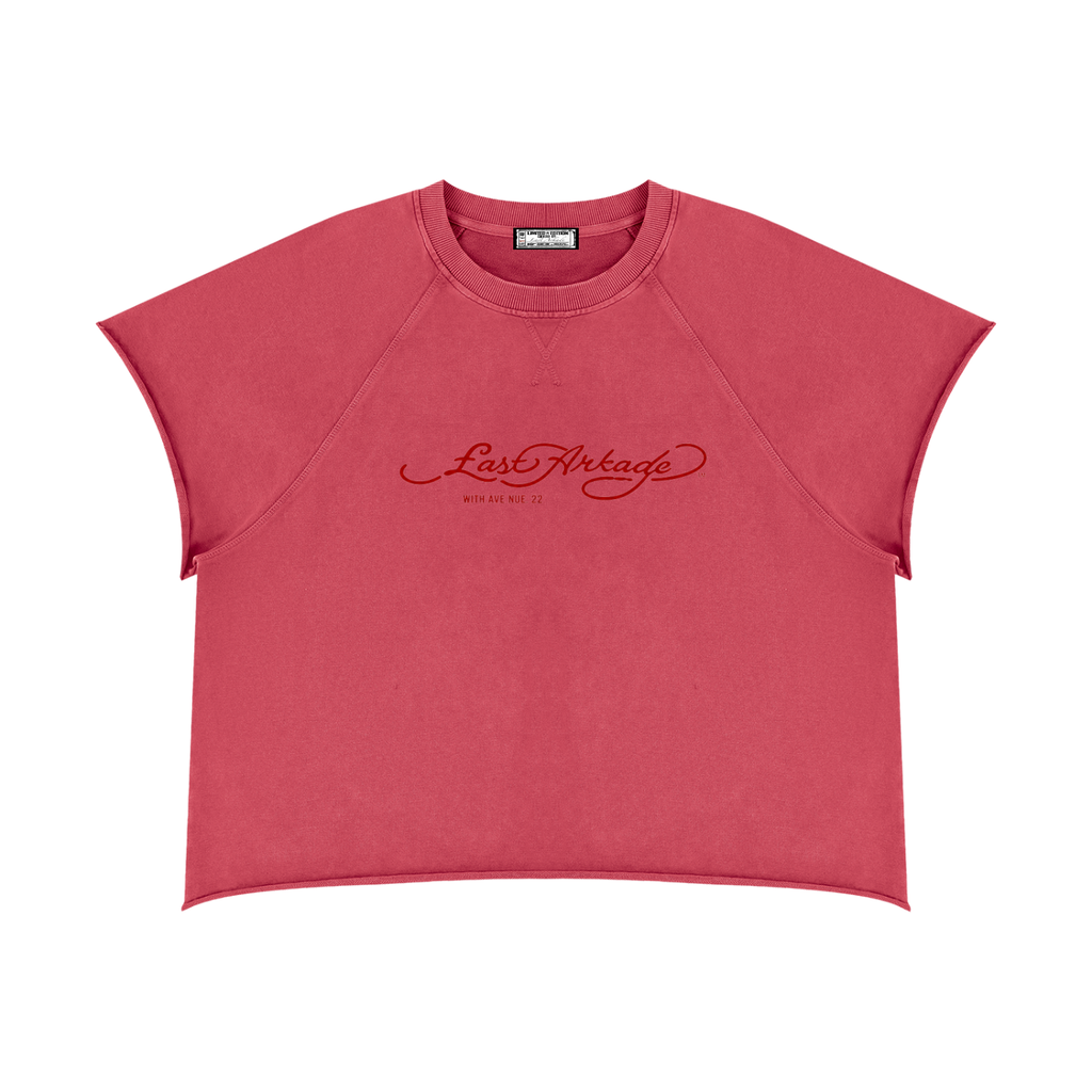 Vintage Wash Raw Edge T