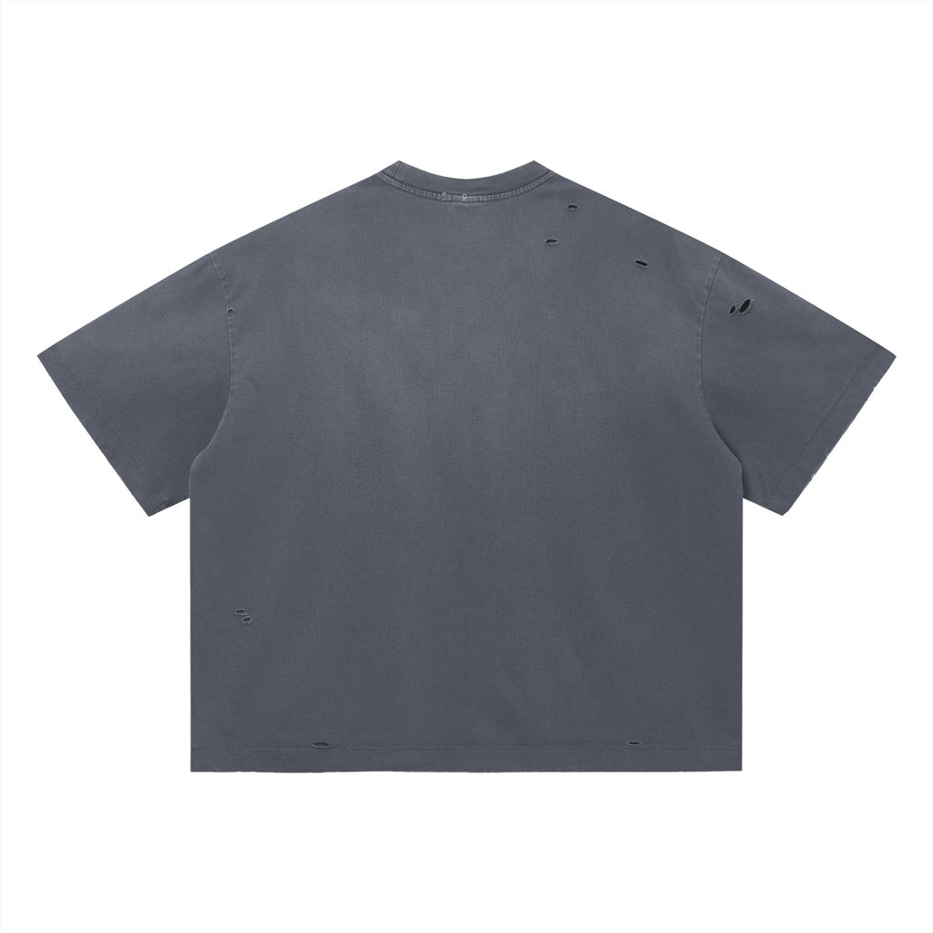Vintage Washed Distressed logo T-Shirt
