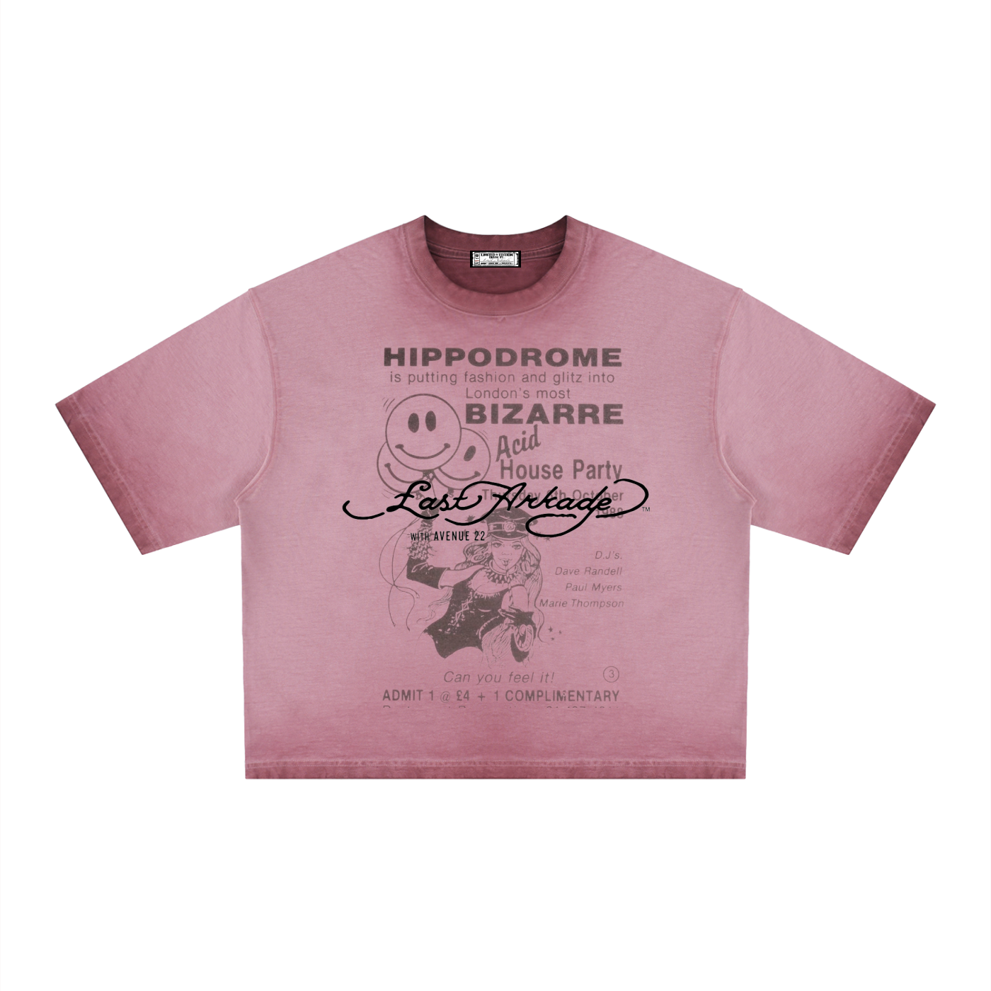 Unisex Reverse Dyed Boxy T-Shirt