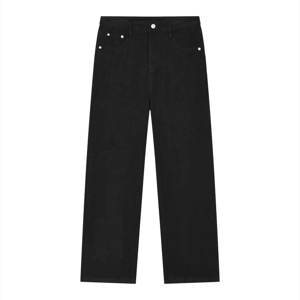 Black Baggy Heavyweight Jeans