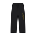 Solid Color Straight-Leg Sweatpants
